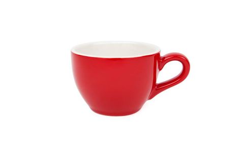 280ML CAPPUCCINO LARGE CUP BARISTA SET OF 6 RED