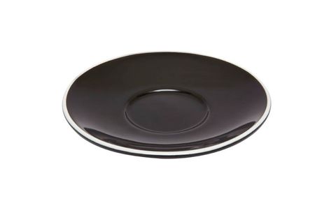 280ML/330ML SAUCER BARISTA SET OF 6 BLACK