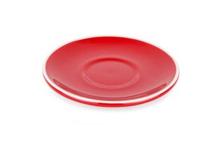 280ML/330ML SAUCER BARISTA SET OF 6 RED