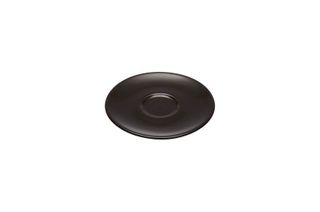 80ML ESPRESSO SAUCER SPECIALTY SET OF 6 BLACK