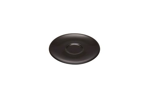 80ML ESPRESSO SAUCER SPECIALTY SET OF 6 BLACK