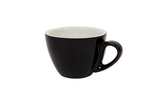 200ML CAPPUCCINO CUP SPECIALTY SET OF 6 BLACK