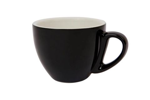 290ML CAPPUCCINO LARGE CUP SPECIALTY SET OF 6 BLACK