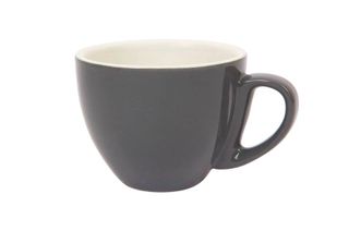 290ML CAPPUCCINO LARGE CUP SPECIALTY SET OF 6 DARK GREY