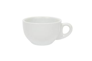280ML CAPPUCCINO LARGE BOWL CUP ITALIAN SET OF 6 SUPER WHITE