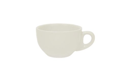 220ML CAPPUCCINO BOWL CUP ITALIAN SET OF 6 WHITE