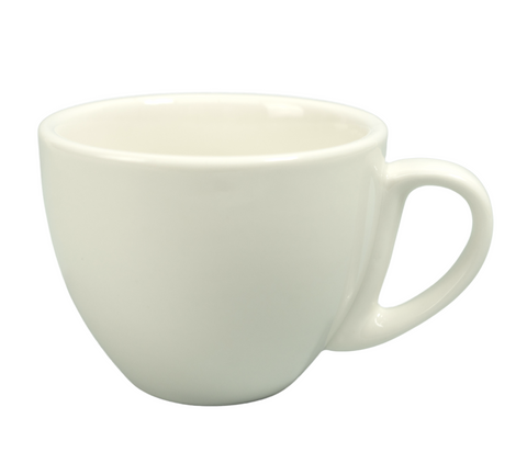 290ML CAPPUCCINO LARGE CUP SPECIALTY SET OF 6 WHITE