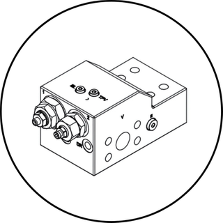 550 LPM, SAE 1 1/4"