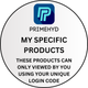 MY SPECIFIC PRODUCTS