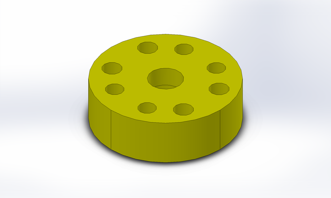 P51040 PrimeHyd — Round port adaptor block; Cylinder port SAE 61-16 ...