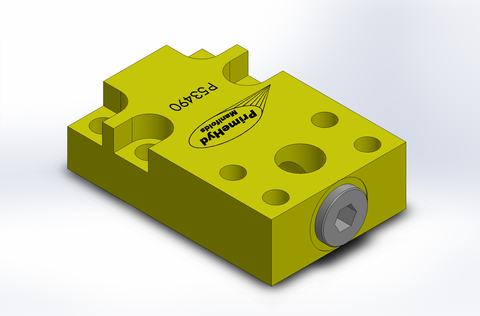 PORT ADAPTOR BLOCK, OF: C62-16 / FF: C61-12, 89MM OFFSET