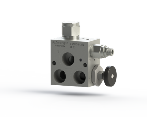 FLOW CONTROL VALVE 3/4" WITH RELIEF ASM