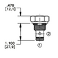 CVFB-08-N-0-005   CHECK VALVE FORWARD BALL 5PSI