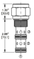 BFCV-16-N-F-0-00  BYPASS FLOW CONTROL VALVE - 16  BUCHER