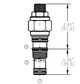 CBPA-20M-N-S-0-30  T-11A SUN CAVITY 20M COUNTER BALANCE PILOT ASSISTED VALVE