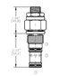 CBPG-12-N-S-0-50  COUNTER BALANCE PILOT PISTON VENTED VALVE - 12