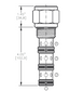 PODS-16-N-F-0-100  PRIORITY ON DEMAND SPOOL VALVE - 16