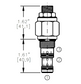 PSXS-08-N-S-0-30  PRESSURE SEQUENCE EXTERNAL PILOTED SPOOL VALVE - 08