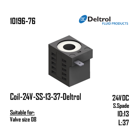 Coil-24V-DS-13-37-DELTROL (Valve size 08)