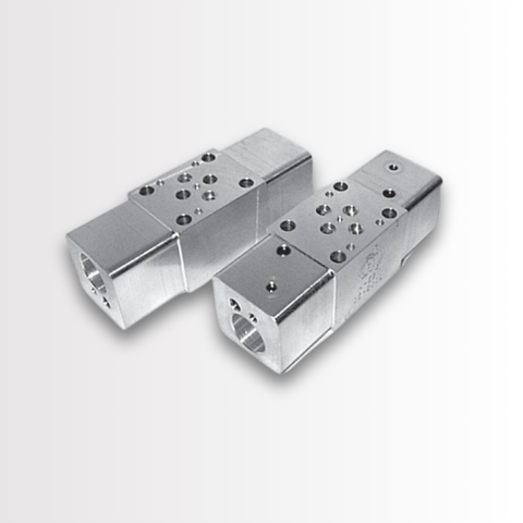 CETOP3, SANDWICH BODIES, A & B PORTS VENTED COUNTERBALANCE, STEEL - 350 BAR