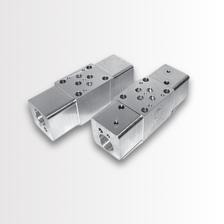 CETOP3, SANDWICH BODIES, A & B PORTS VENTED COUNTERBALANCE, ALLOY - 210 BAR