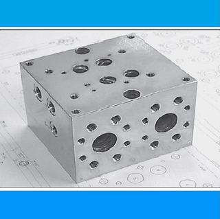 CETOP7, SUBPLATES, FLANGE PORTS, STEEL - 350 BAR, WITHOUT CAVITY