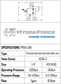 HYDRAFORCE - PRESSURE REDUCING/RELIEVING SPOOL VALVE, DAMPED, DIRECT-ACTING