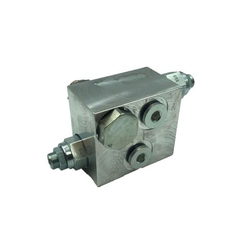 DUAL CYLINDER COUNTERBALANCE VALVE ALUMINIUM 3/8" BSPP