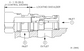 CSADXXN SINGLE BALL SHUTTLE VALVE WITH SIGNAL AT PORT 2 T-11A