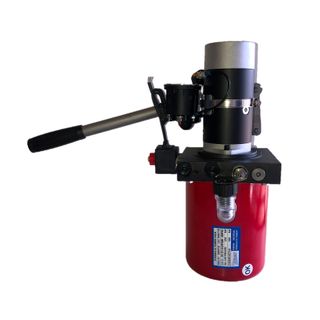 HPU 800 WATT CYLINDER OPEN CLOSE VALVE C/W HAND PUMP