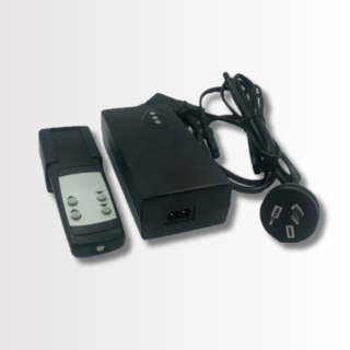STROKE, 4 BUTTON HAND HELD REMOTE WITH 110/240 AC - 24V CONTROLLER
