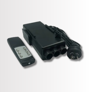 STROKE, 6 BUTTON HAND HELD REMOTE WITH 110/240 AC - 24V CONTROLLER