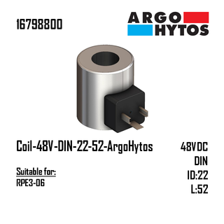 Coil-48V-DIN-22-52-ArgoHytos