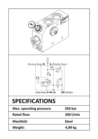 HAMMER VALVE 200L - 350 BAR