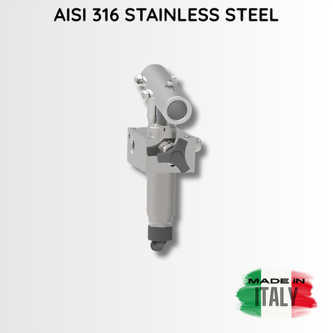 LSPI HAND PUMP, SINGLE ACTING, AISI316 S/S