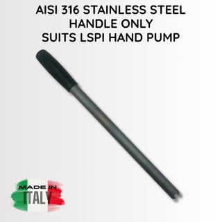 LEVER TO SUIT LPSI PUMPS, Ø27, 400MM LONG, AISI316 S/S