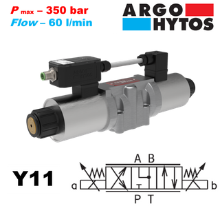 PROPORTIONAL VALVE, CETOP 5, 60LPM 24VDC