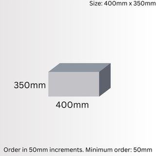 SQUARE BAR, DURA-BAR CAST IRON, 400MM X 350MM