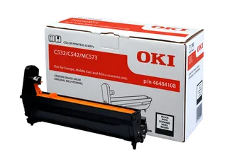 OKI C532 Black Drum Unit (46484112)- Genuine Oki Product