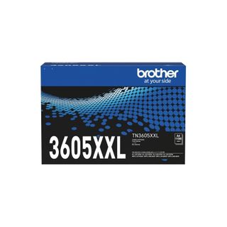 Brother TN-3605XXL  Extra High Yield Black Toner Cartridge. - Rated at up to 11,000 Pages - Genuine Brother Product