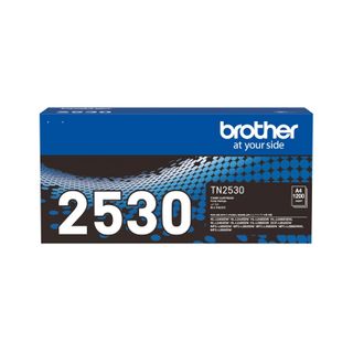 Brother TN-2530XL High Yield Black Toner Cartridge. - Rated at up to 1,200 Pages - Genuine Brother Product