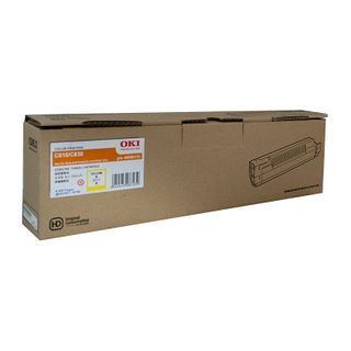 OKI C532 Yellow Toner Cartridge (46490609) - Genuine Oki Product