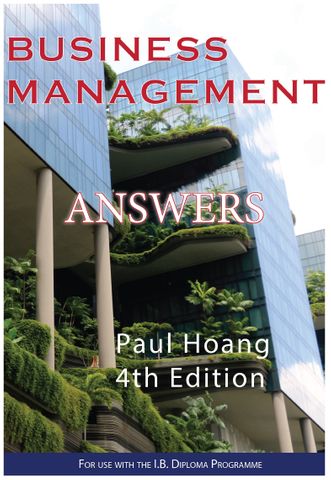 Business Management Answer Book for 4Ed DIGITAL