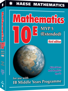Mathematics 10E MYP5 Extended 3ed