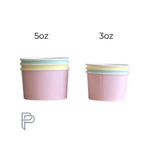 Gelati Kombi Pastel Ice Cream Sundae Cups 5oz 3oz image