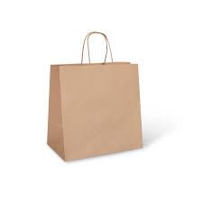 Paper Bag Uber With Twist Handle 305 x 305 x 175mm