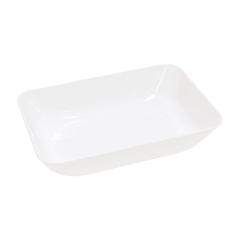 White Melamine Deli Bowl (230 x 230 x 75mm) (Ea)