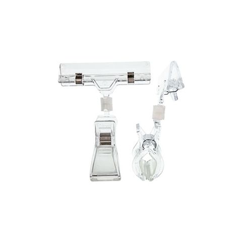 Clear Pop Clip (105mm High) (Ea)