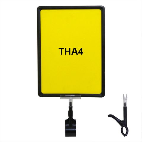 A4 Ticket Holder with Clamp (303 x 213mm) (Ea)