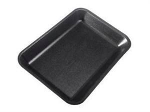 11" x 9" Deep Black Foam Tray (Qty: 500)